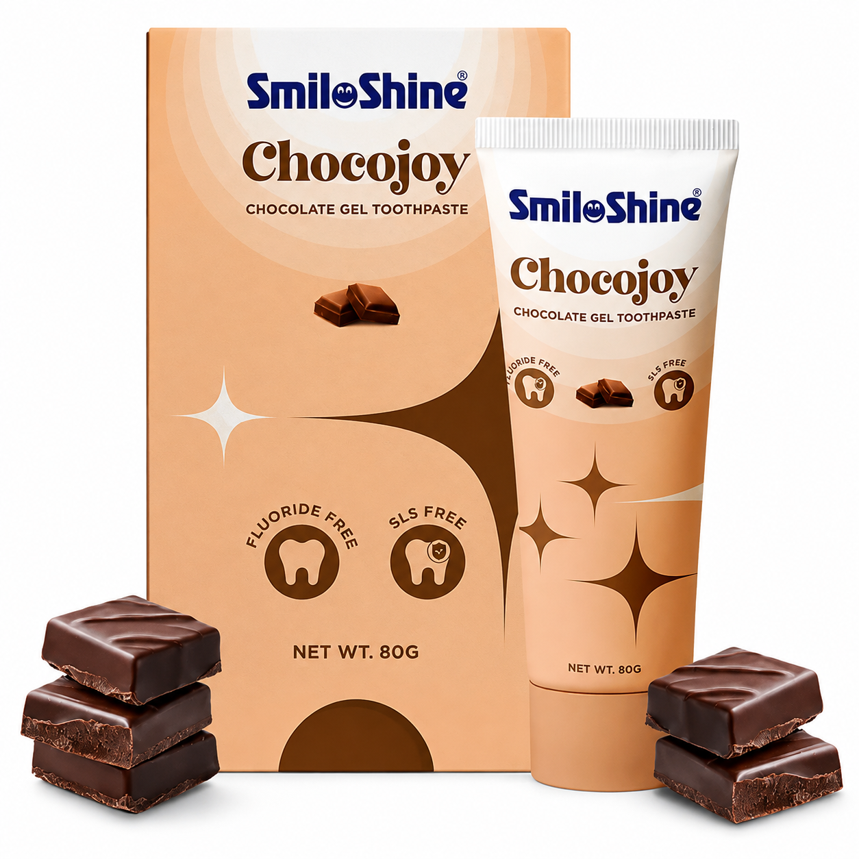 SmiloShine Chocojoy Gel Toothpaste - Chocolate Flavour