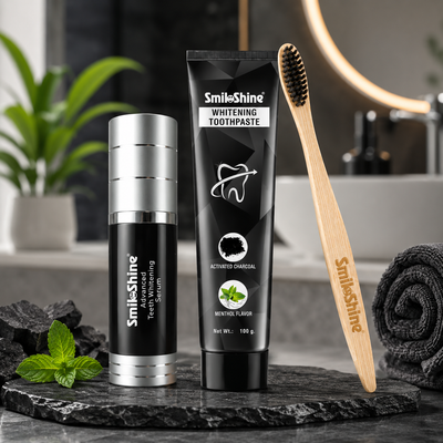 SmiloShine® Signature Teeth Whitening Ritual (3-in-1 Home Kit)