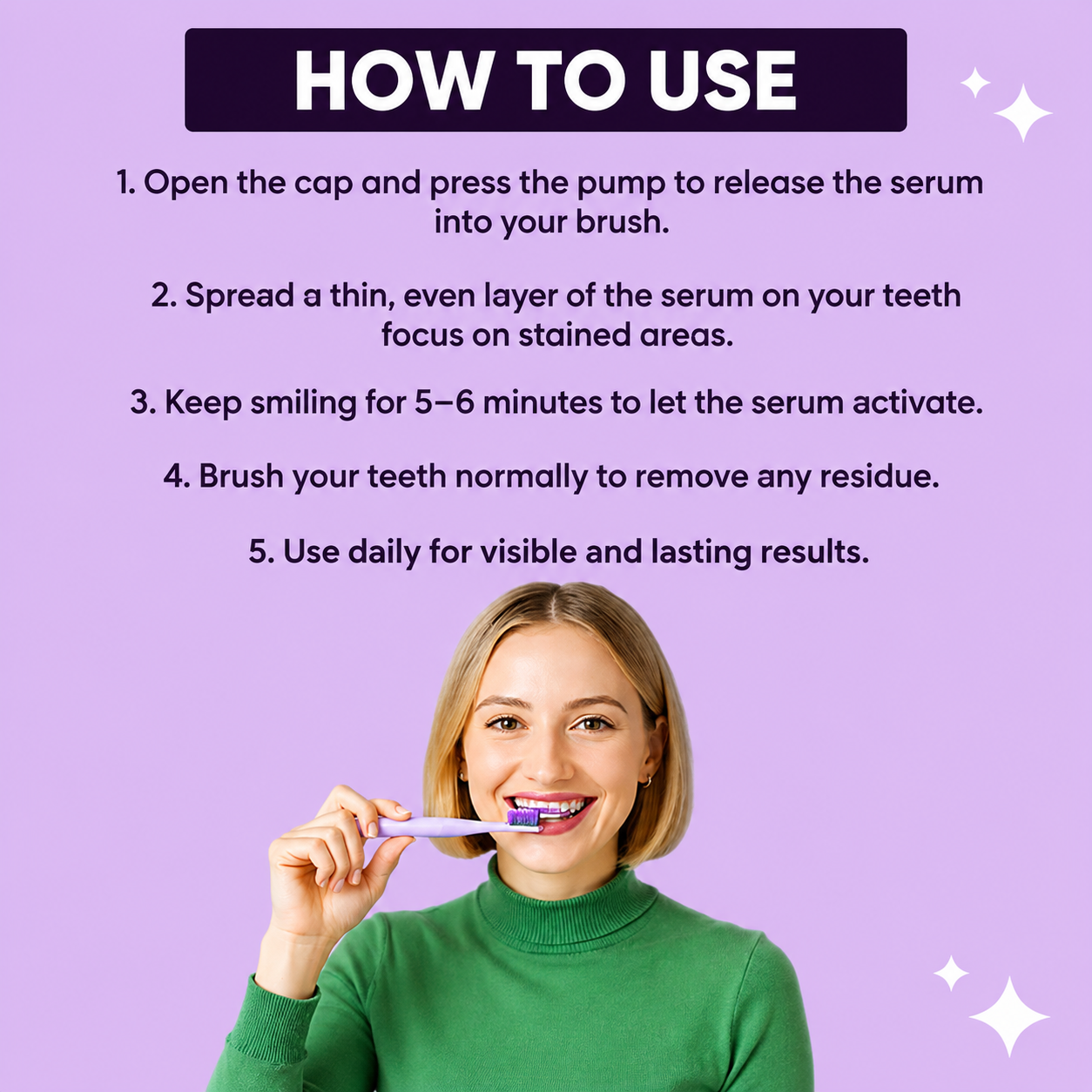 SmiloShine® Purple Magic Whitening Serum 30ml