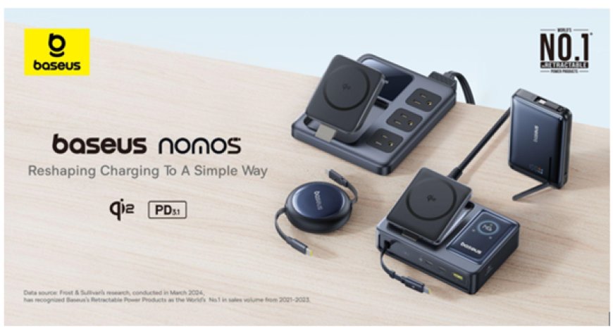 Baseus launches its Nomos Series: A Revolutionary Step in Adaptable, Convenient, and Superior Fast-Charging Technology.